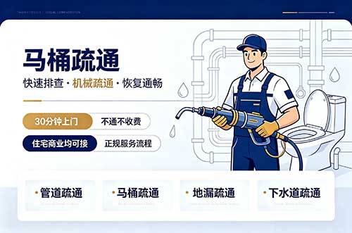 舟山马桶疏通