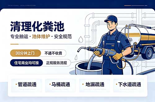 舟山清理化粪池
